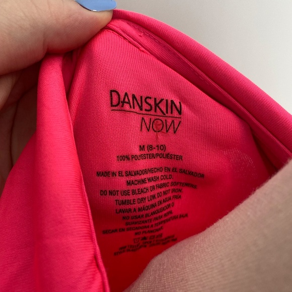DANSKIN Pink Quarter Zip | Workout Athletic Wear - Picture 5 of 6